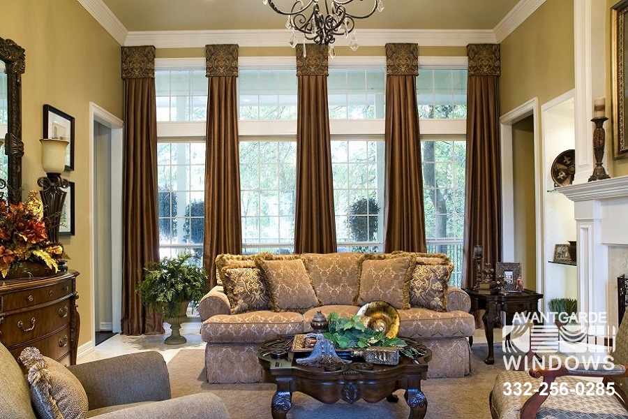 Grommet drapery